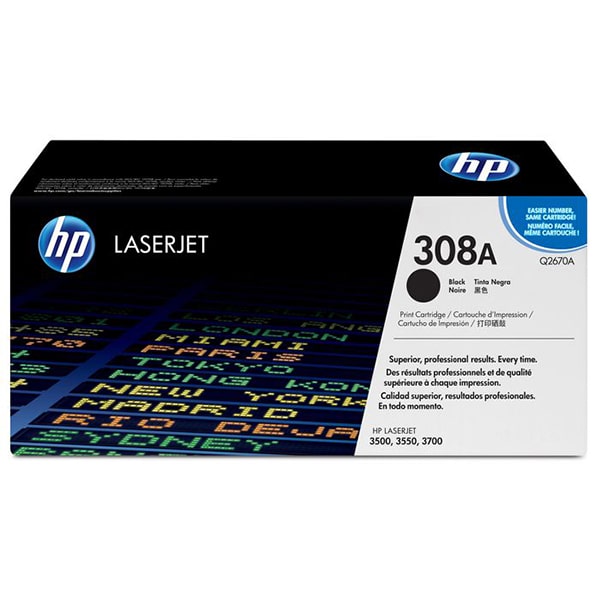 HP 308A Black Laserjet Cartridge