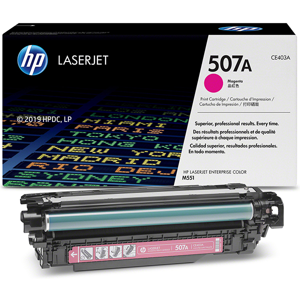 HP 507A Magenta Laserjet Cartridge