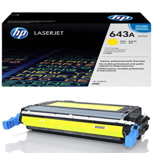 HP 643A Yellow Laserjet Cartridge