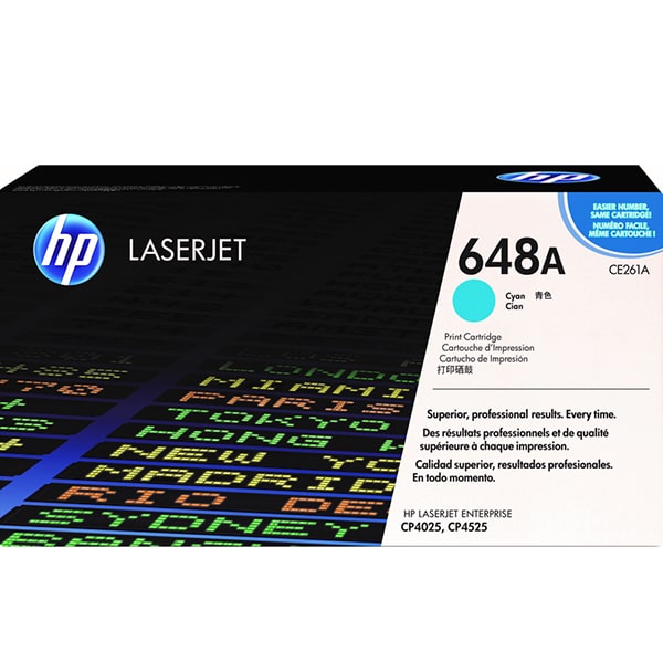HP 648A Cyan Laserjet Cartridge