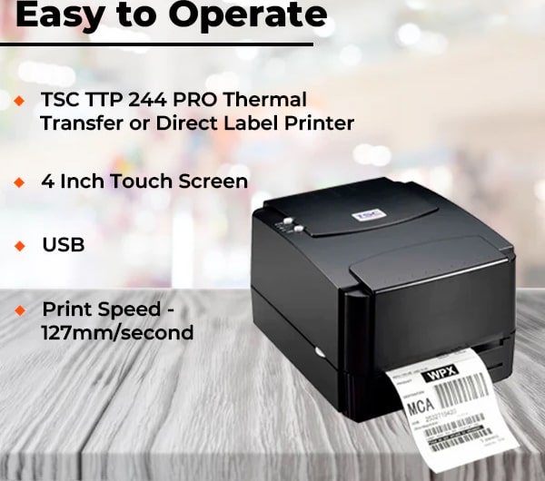 لیبل پرینتر TSC TTP 244