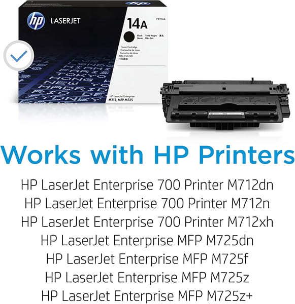 کارتریج لیزری مشکی اچ پی HP 14A