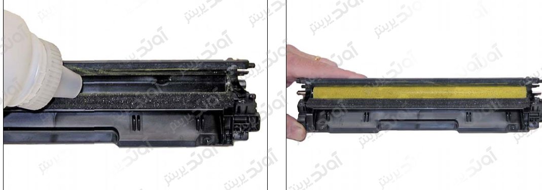 تعمیر و بازسازی کارتریج‌های تونر مشکی و رنگی HP 1215
