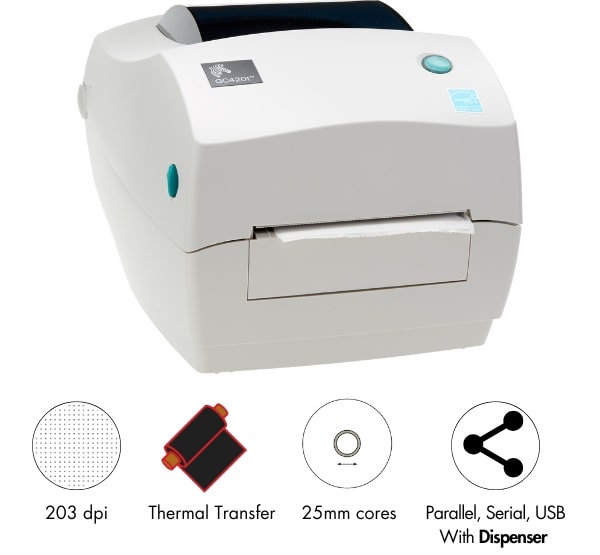 لیبل پرینتر زبرا Zebra GC420t