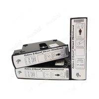 مچ بند شناسایی بیمار بزرگسال 200 عددی رنگ سفید Zebra Adult Patient Wristband