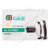 کارتریج اچ پی رنگ زرد جی اند بی HP 508A Yellow Cartridge G&B