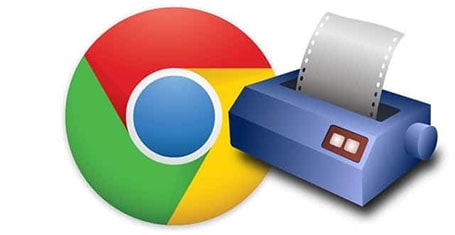 تنظیمات پرینتر در مرورگر Chrome