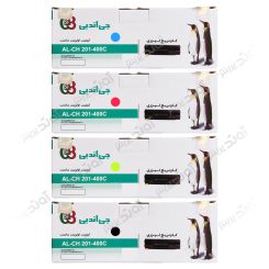 ست کارتریج تونر اچ پی جی اند بی HP 201A CMYK Cartridge G&B