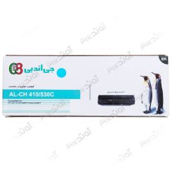 کارتریج تونر اچ پی رنگی آبی جی اند بی HP 304A-305A Cyan G&B