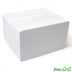 کارت پی وی سی ساده 100 عددی 760 میکرون