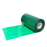 ریبون وکس/رزین رنگ سبز Green Wax/Resin Ribbon 110x30