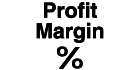 Profit margin percent