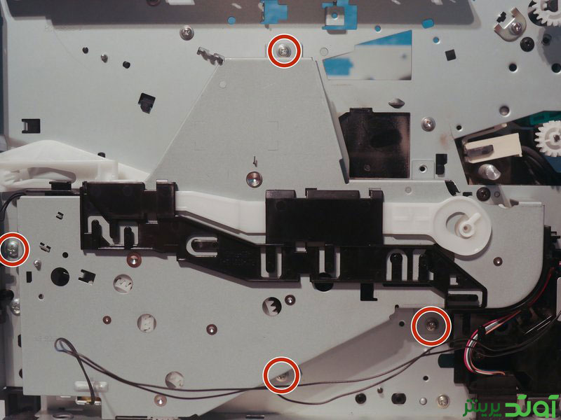 تعویض سلونوید کاغذکش و چرخ دنده اصلی پرینتر HP LaserJet 1160 یا 1320
