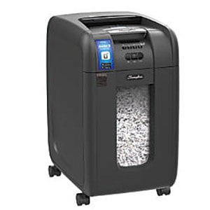 Swingline Stack-and-Shred 300X Shredder With SmarTech