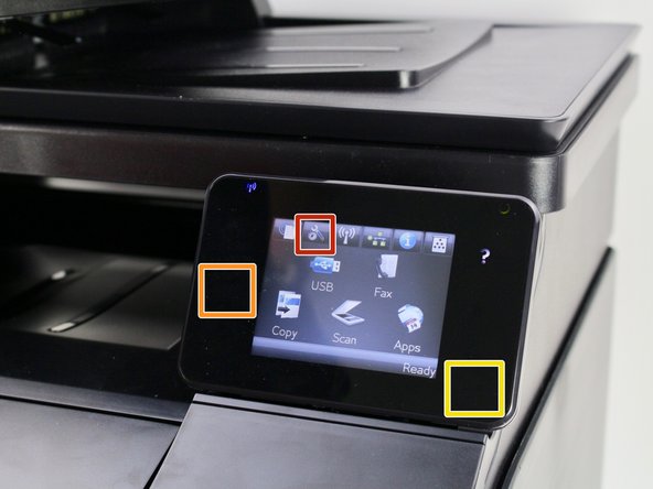 تعویض کاغذ کش پرینتر HP مدل Laserjet Pro 200 Color MFP