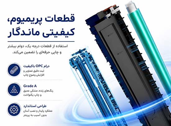کارتریج لیزری رنگی اچ پی 415A