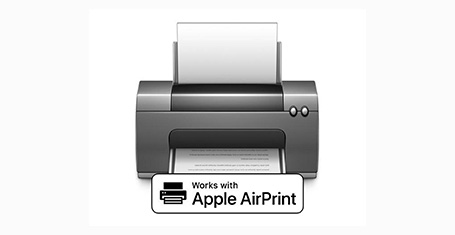 استفاده از قابلیت AirPrint اپل در پرینتر های HP