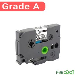 نوار لیبل پرینتر امنیتی برادر TZE-SE3 غیر اورجینال