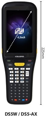دستگاه جمع آوری اطلاعات Mobile Scanner Device DSIC DS5W