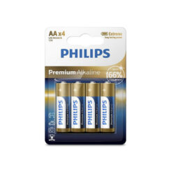 باتری قلمی فیلیپس Premium Alkaline LR06M4B/40 بسته 4 عددی