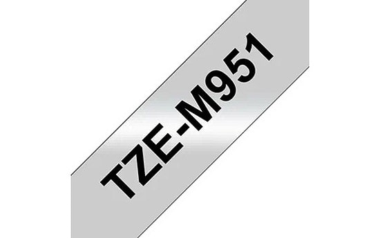 نوار لیبل پرینتر برادر TZE-M951 غیر اورجینال