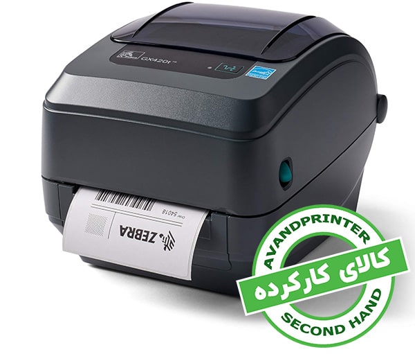 لیبل پرینتر زبرا GX420T استوک