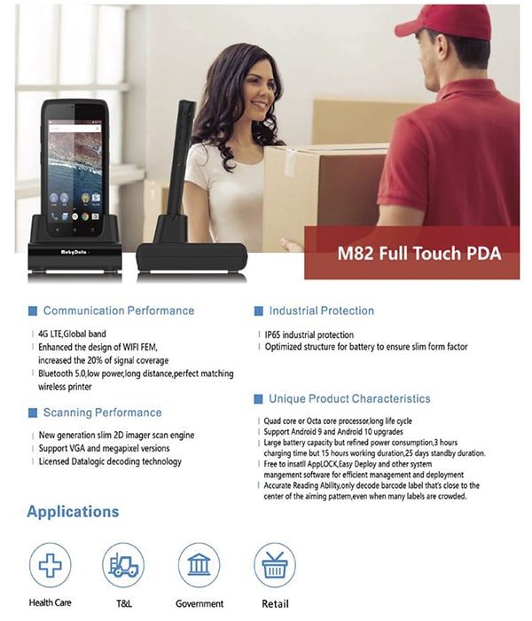 دیتاکالکتور موبی دیتا M82 Full Touch