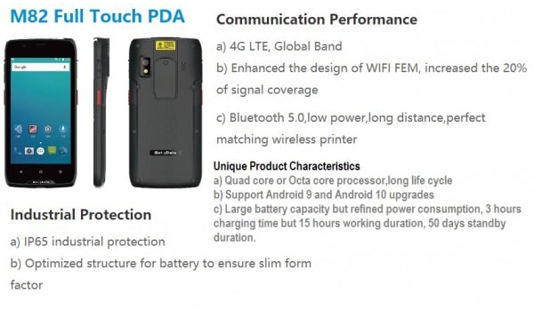 دیتاکالکتور موبی دیتا M82 Full Touch