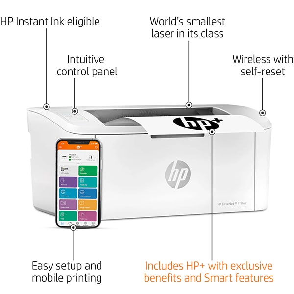 پرینتر اچ پی HP M110we استوک