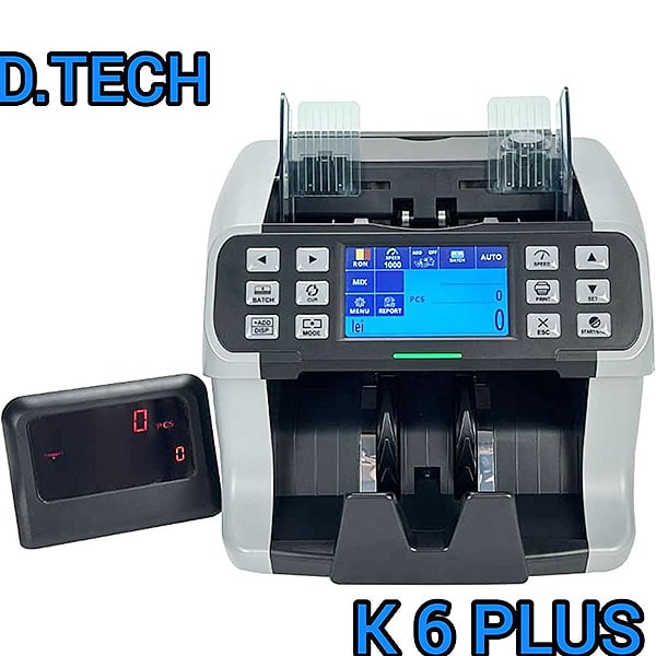 سورتر ارز شمار D.TECH K6 PLUS Money Counter