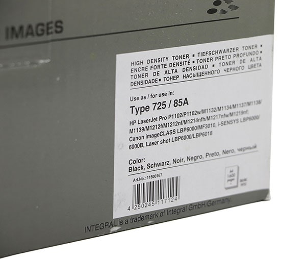 کارتریج تونر مشکی اچ پی اینتگرال Integral HP Laserjet Toner Cartridge 85A