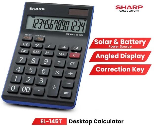 ماشین حساب شارپ EL-145T