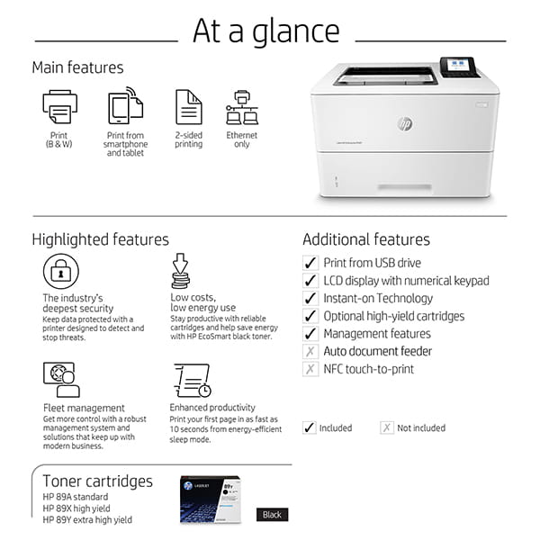 پرینتر تک کاره لیزری اچ پی HP M507dn