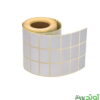 لیبل (برچسب) کاغذی سه ردیفه 34×21