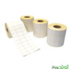 لیبل (برچسب) کاغذی سه ردیفه 34×21