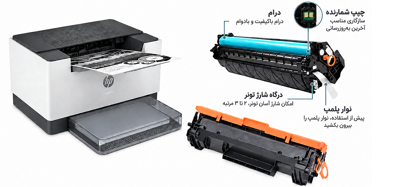 کارتریج لیزری مشکی اچ پی HP 137A
